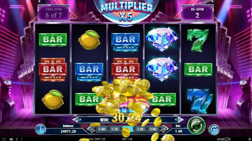 Disco Diamonds slot screen 5