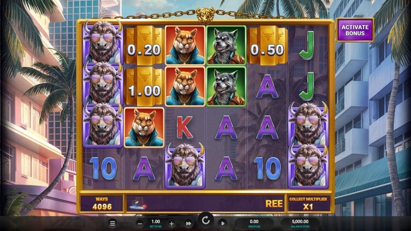 Buffalo Blow slot screen 1