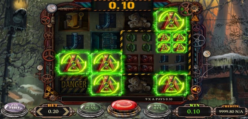 RollZone slot screen 2