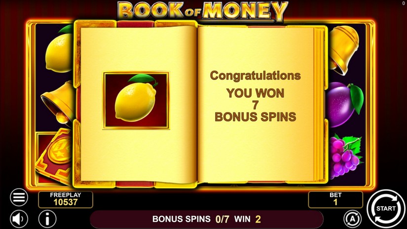 Book Of Money slot screen 4