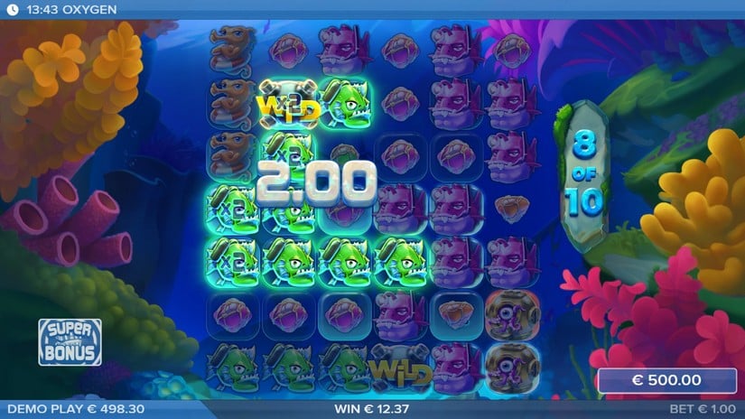 Oxygen slot screen 5