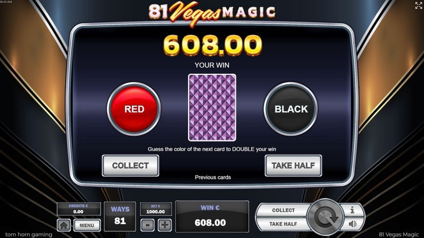 81 Vegas Magic slot screen 3