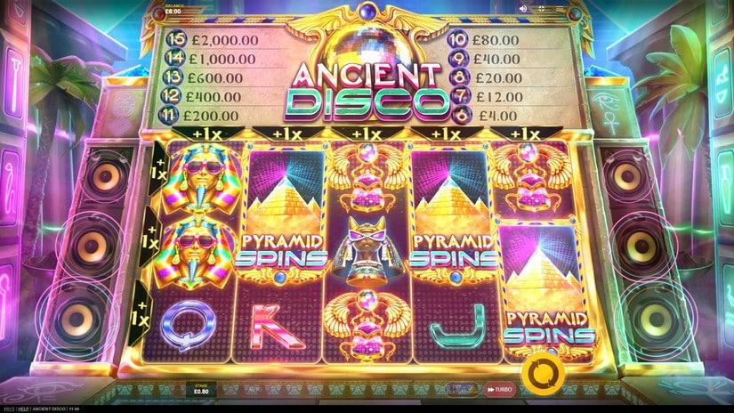 Ancient Disco slot screen 4