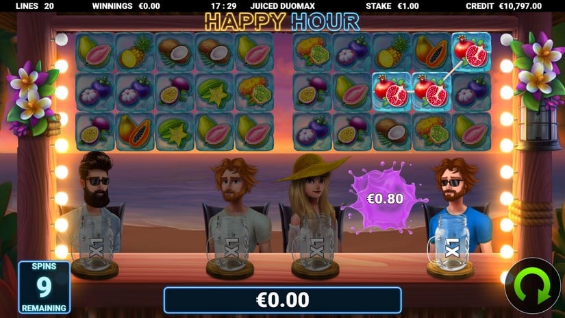 Juiced DuoMax slot screen 3