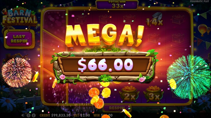 Barn Festival slot screen 6