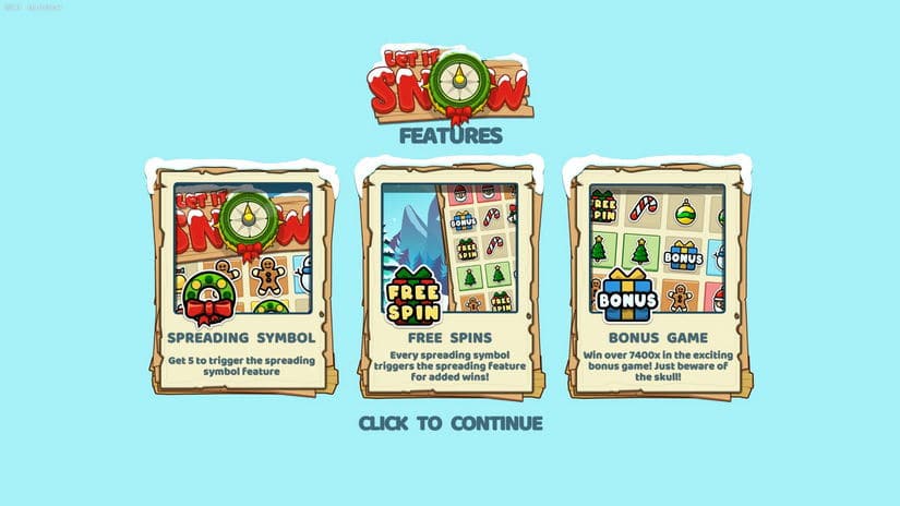 Let It Snow slot screen 3