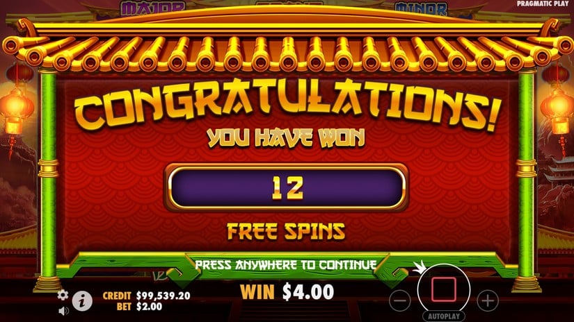 Panda’s Fortune 2 slot screen 5