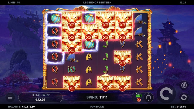 Legend of Senteng slot screen 7