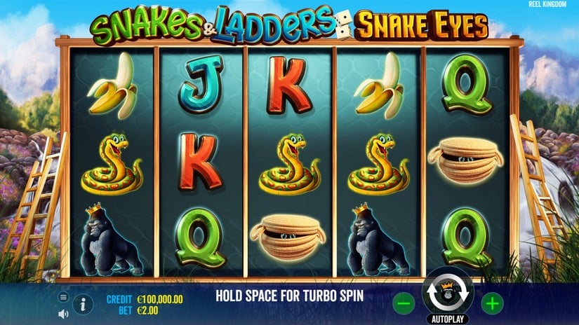 Snakes & Ladders Snake Eyes slot screen 1