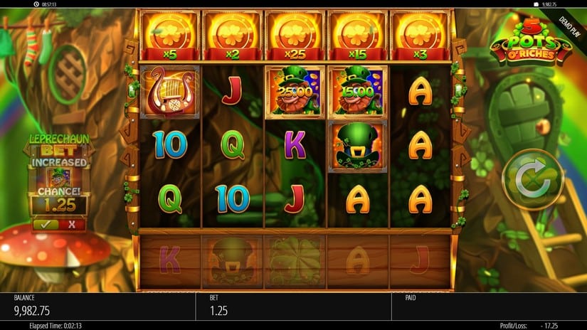 5 Pots O’Riches slot screen 4