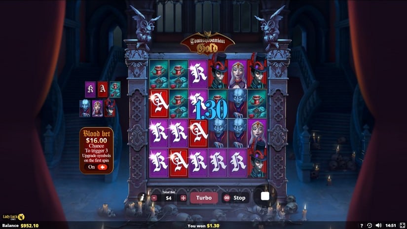 Transylvanian Gold slot screen 4