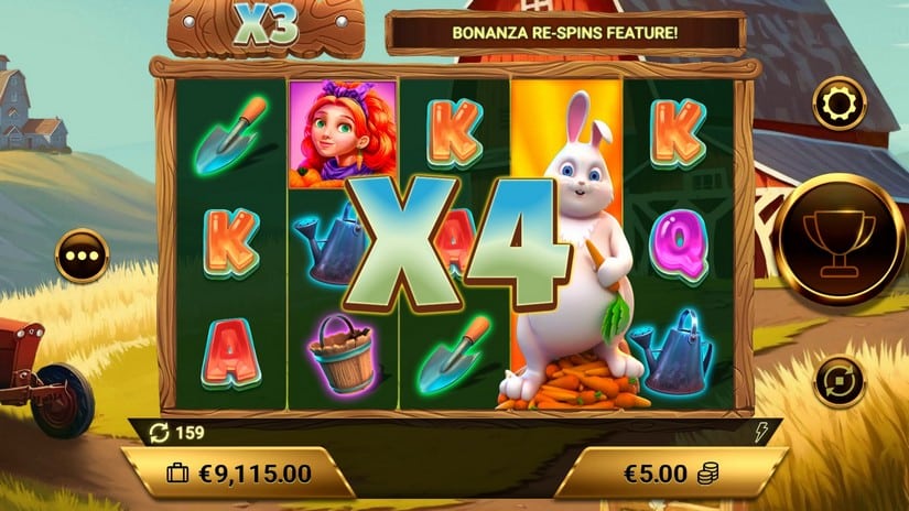 Rabbit Bonanza slot screen 3