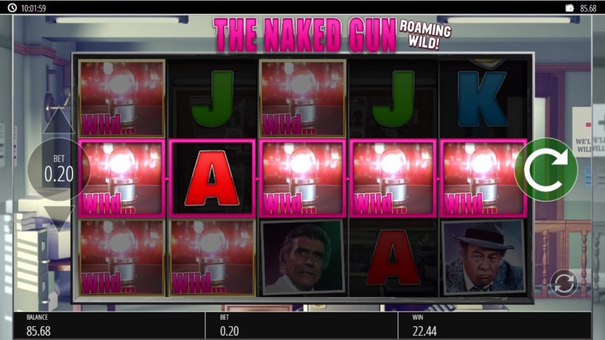 The Naked Gun slot screen 3