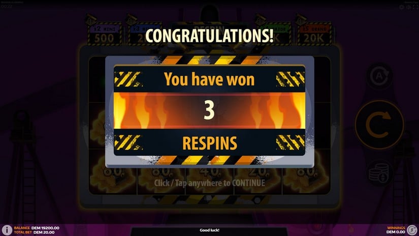 Money Pipe slot screen 3