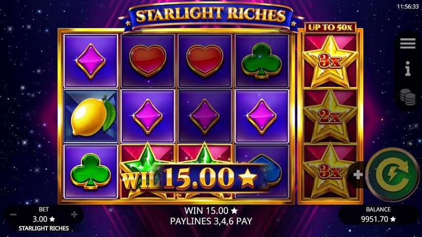 Starlight Riches slot screen 5