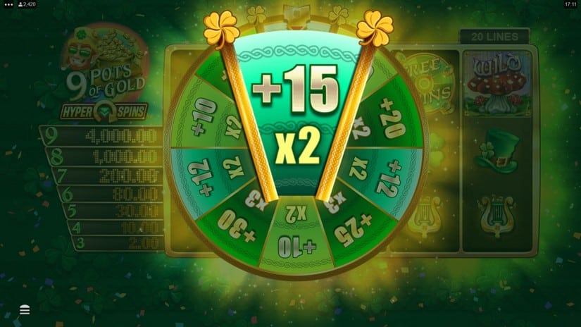 9 Pots of Gold HyperSpins slot screen 3