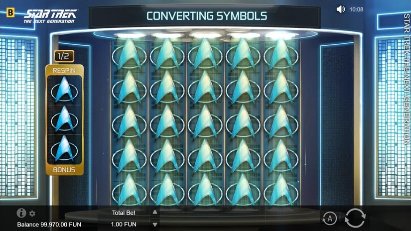 Star Trek The Next Generation slot screen 3