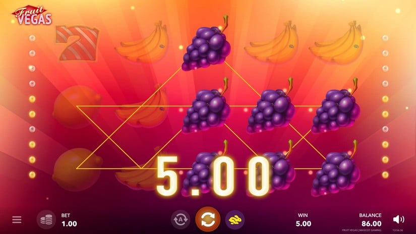 Fruit Vegas slot screen 4