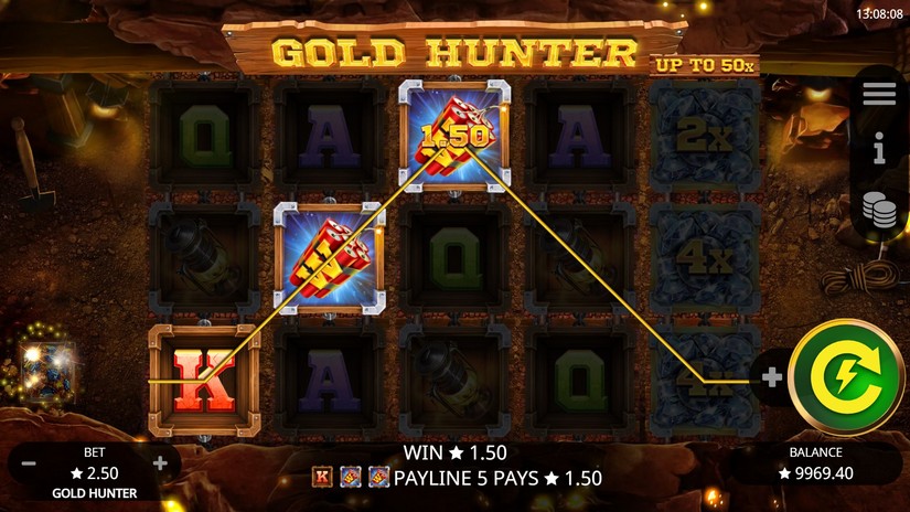 Gold Hunter slot screen 3