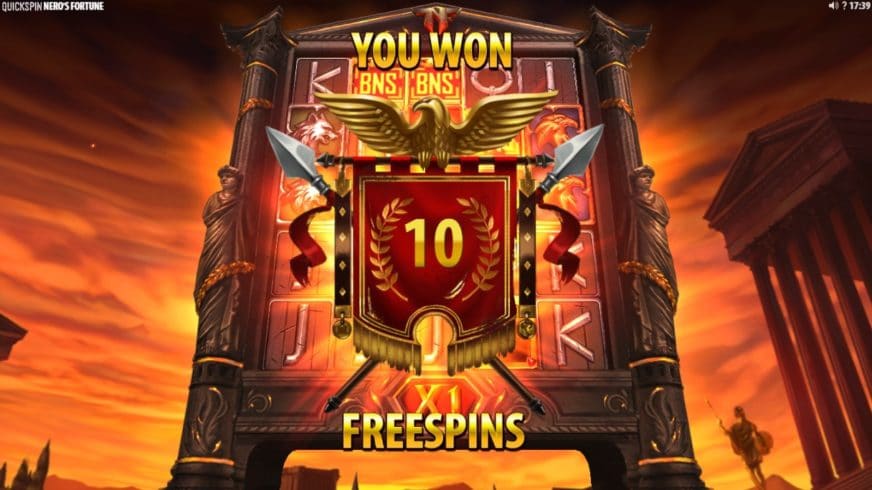 Nero’s Fortune slot screen 4