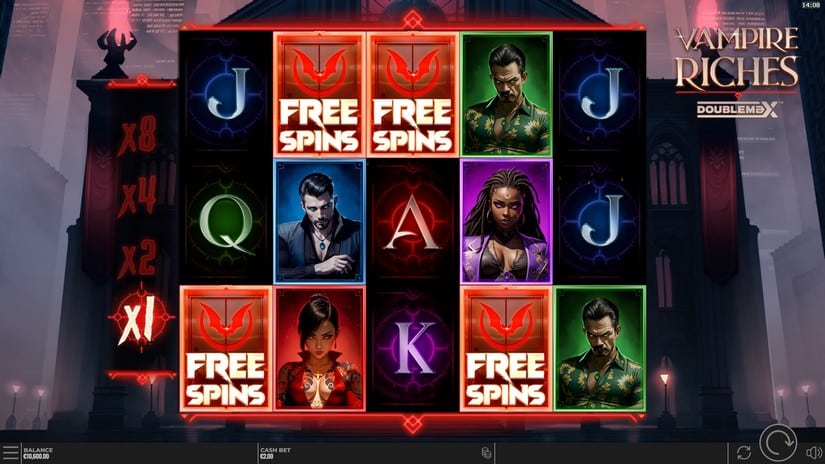 Vampire Riches DoubleMax slot screen 2