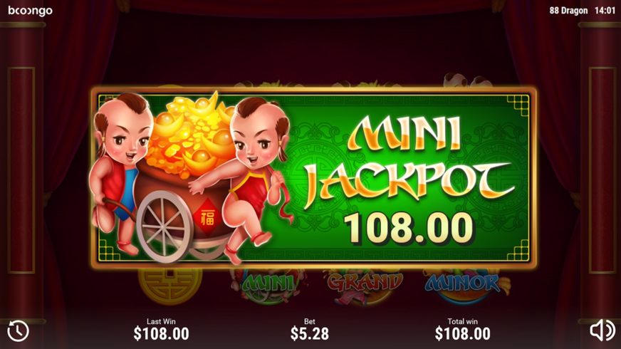 88 Dragon slot screen 4