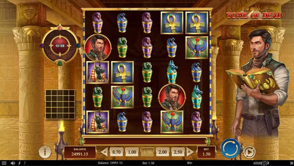 Rich Wilde and the Tome of Dead slot review
