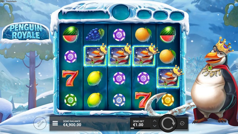 Penguin Royale slot screen 2