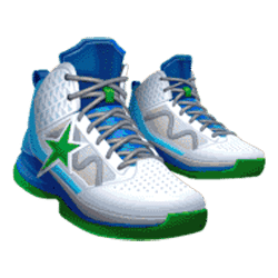 Icon 7 Basketball Star On Fire