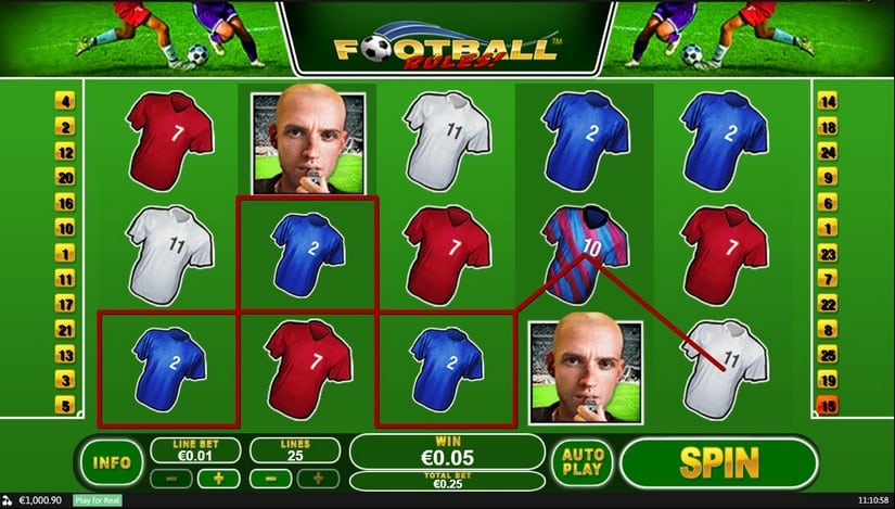 Football Rules slot screen 4