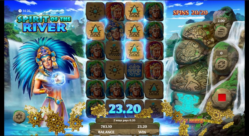 Spirit of the River slot screen 3
