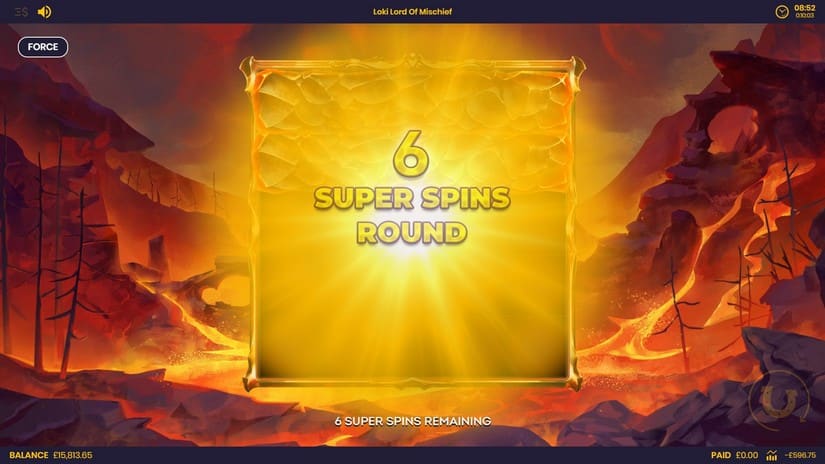 Loki Lord of Mischief slot screen 5