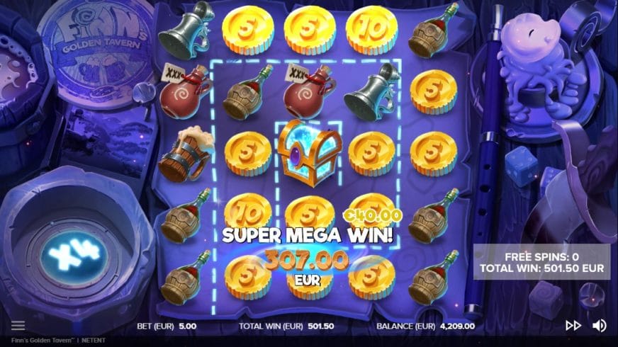 Finn’s Golden Tavern slot screen 6