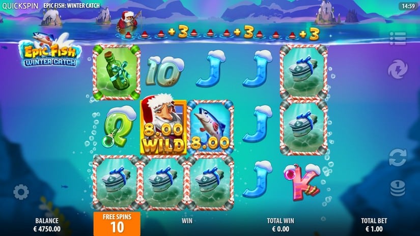 Epic Fish Winter Catch slot screen 3