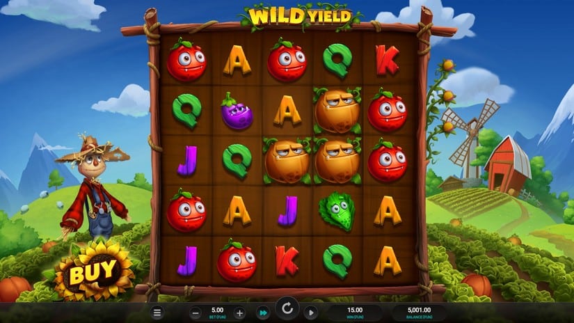 Wild Yield slot screen 3