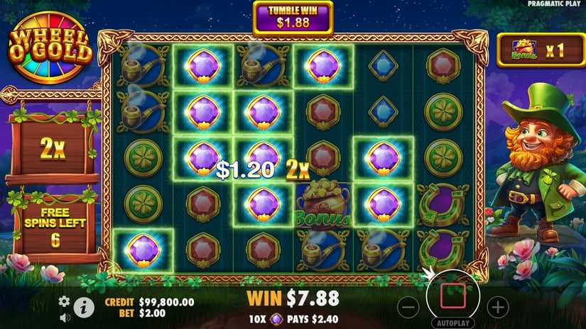 Wheel O’Gold slot screen 5
