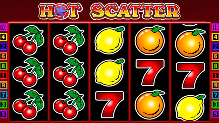Hot Scatter slot screen 1