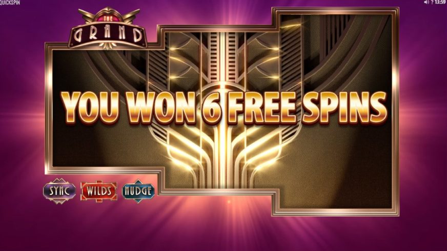 The Grand slot screen 4