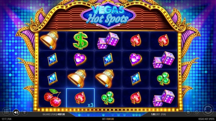 Vegas Hot Spots slot screen 2