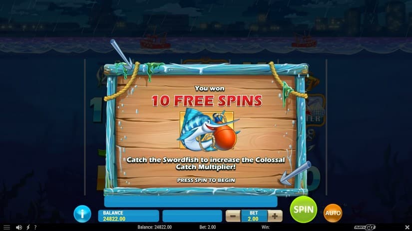 Boat Bonanza Colossal Catch slot screen 4