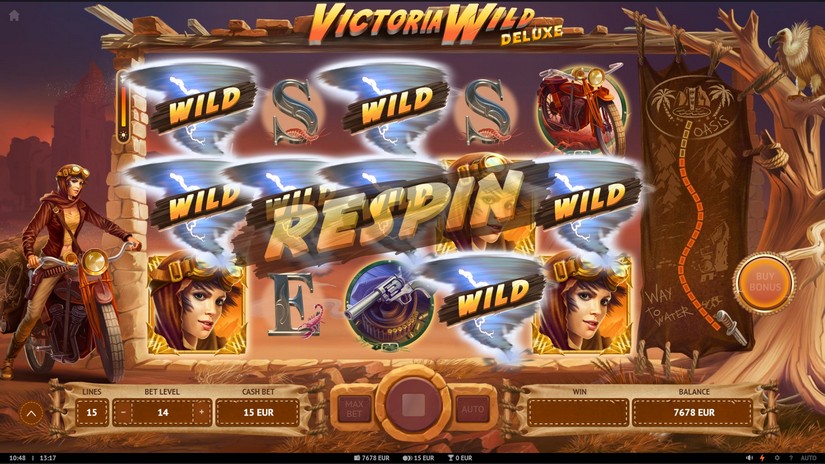 Victoria Wild Deluxe slot screen 8