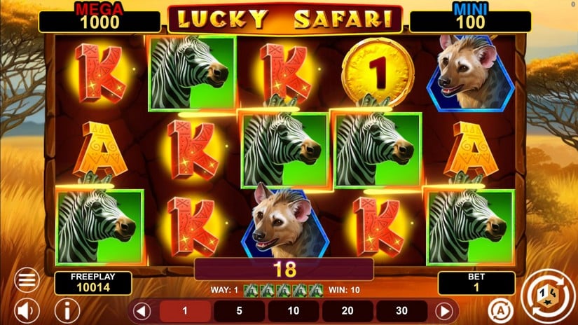 Lucky Safari Hold And Win slot screen 3