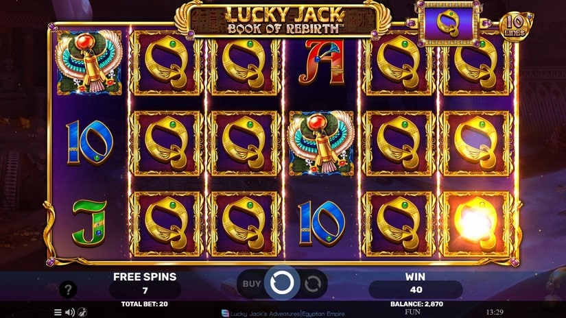 Lucky Jack – Book Of Rebirth slot screen 4