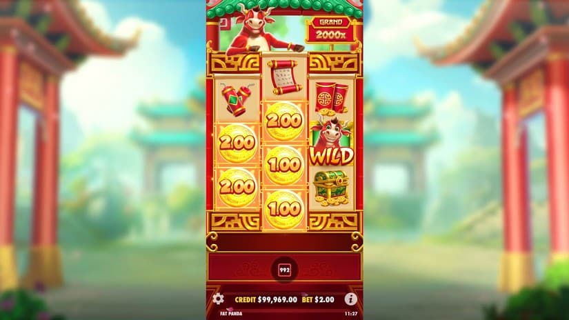 Lucky Ox slot screen 4