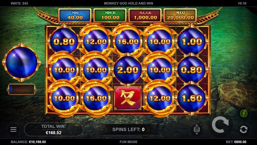 Monkey God Hold and Win slot screen 7