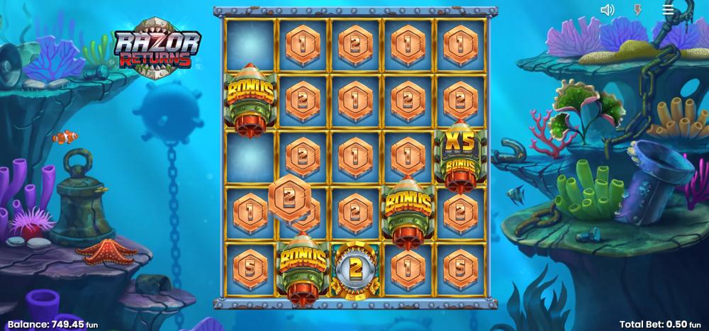 Razor Returns free slot