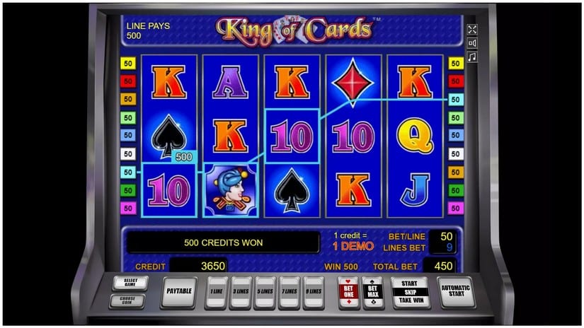 King of Cards slot screen 2