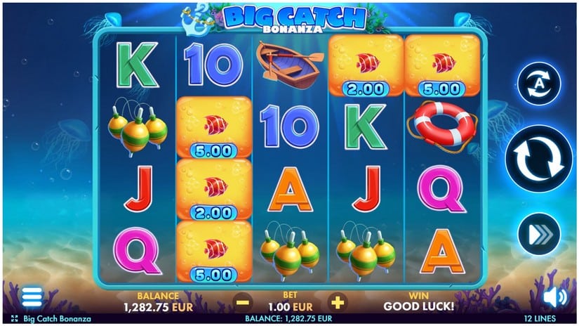 Big Catch Bonanza slot screen 1