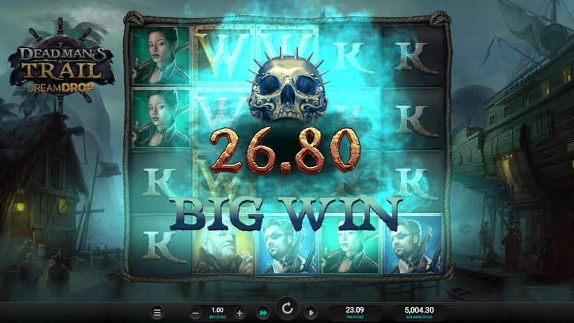 Dead Man’s Trail Dream Drop slot screen 3