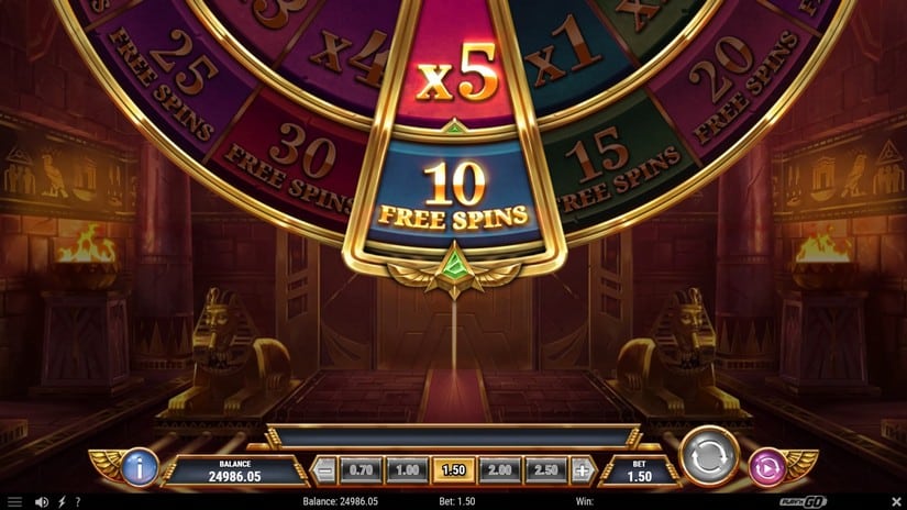 Tomb of Gold slot screen 3